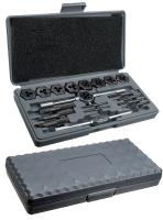 Набор метчиков и плашек  20 пр. М3-М12, плашко-метчикодержатель, М773105