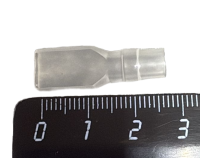 Изолятор коннектора плоского 1505 "мама" 6,3мм