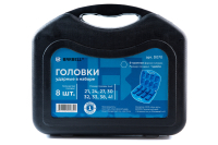 Набор ударных головок 6-гр., 1"DR, 8 предметов, 21-41мм BARBELL D070