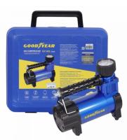 Компрессор Goodyear GY-45L CASE 45л/мин, питание от АКБ, съемный резиновый шланг, кейс для хранения GY000116