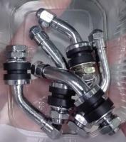 Вентиль для бескамерных шин металлический  (Россвик VS-8/45)