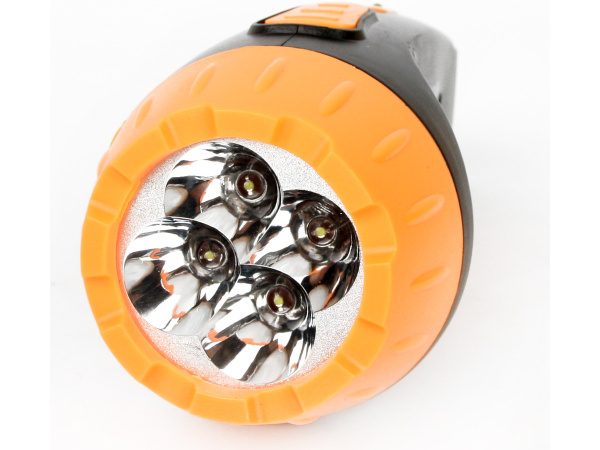 Фонарик аккумуляторный Ultraflash LED3804ML  220B, 4LED