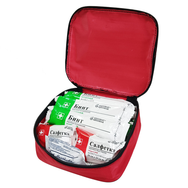 Аптечка первой помощи автомобильная 