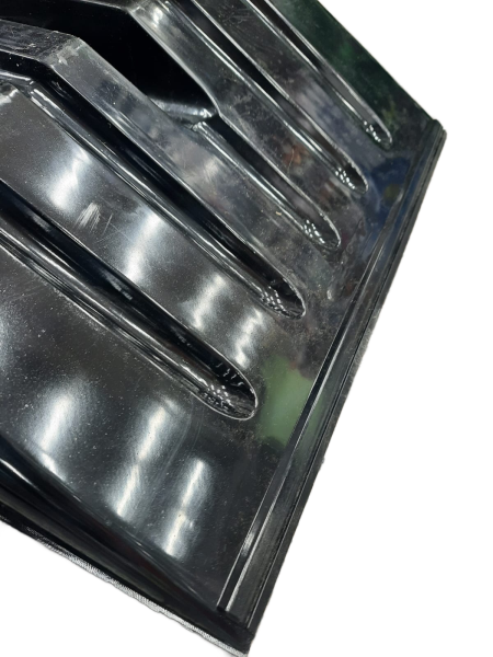 Лопата для уборки снега поликорбанат , 460*400*1430мм стальной черенок, Сибртех