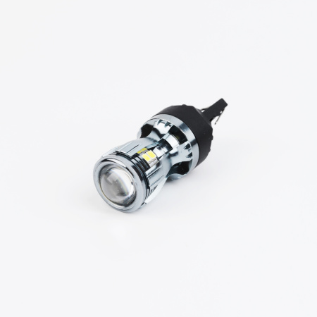 Лампы светодиодные LUNARIS 12-24V, T20, W21W, W3x16d, 14LED (ЛИНЗА,CANBUS) (компл. 2шт) арт.14LEDW21W