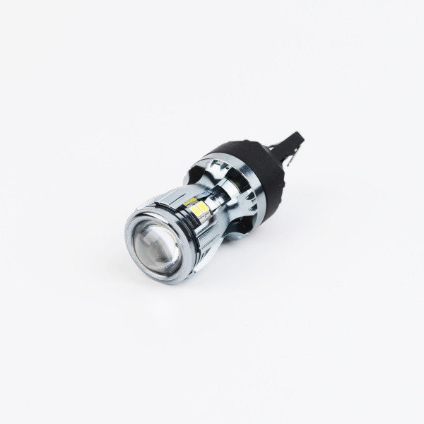 Лампы светодиодные LUNARIS 12-24V, T20, W21W, W3x16d, 14LED (ЛИНЗА,CANBUS) (компл. 2шт) арт.14LEDW21W