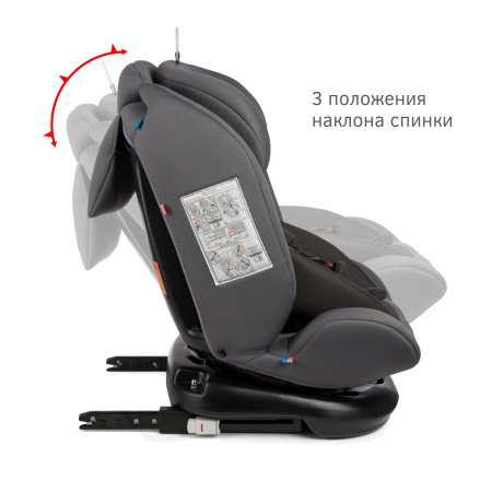 Удерживающее устройство для детей "SIGER Престиж ISOFIX" KRES3525 маренго, 0+/1/2/3 группа