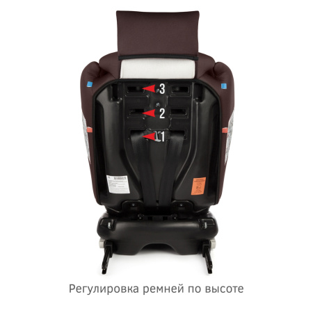 Удерживающее устройство для детей "SIGER Престиж ISOFIX" KRES3522 шоколад, 0+/1/2/3 группа