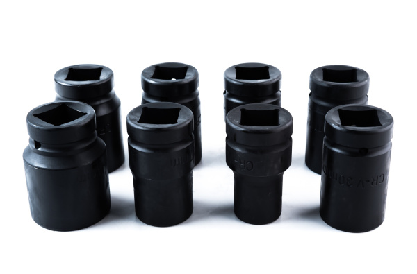 Набор ударных головок 6-гр., 1"DR, 8 предметов, 21-41мм BARBELL D070