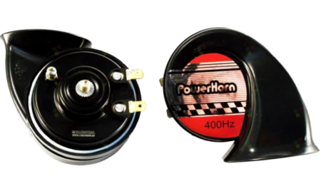 Сигнал автомобильный "Вымпел-CA-19" (2 тона, улитка, 118 Дб) компл.из 2-х шт.