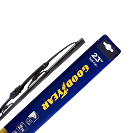Щетка стеклоочистителя Goodyear Frame GY000323 23"/58см всесезонная каркасная, 3 переходника
