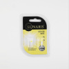 Лампы светодиодные LUNARIS T5, 12V, 1LED-COB WHITE (компл. 2шт) арт.1LEDT5