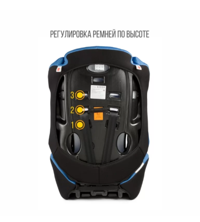 Удерживающее устройство для детей "ZLATEK Basic Atlantic ZL513" KRES3815 серый умбра, 1-12 лет, 9-36 кг, гр.1/2/3