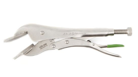 Зажим с фиксацией с плоским захватом SM-тип 250мм  433250 ДЕЛО ТЕХНИКИ