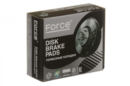 Тормозные колодки ,дисковые FORCE RD-1234 (D2219/GP-02219/PF-1458/AN-659) Optimum ceramic (04466-21010,04466-33130)