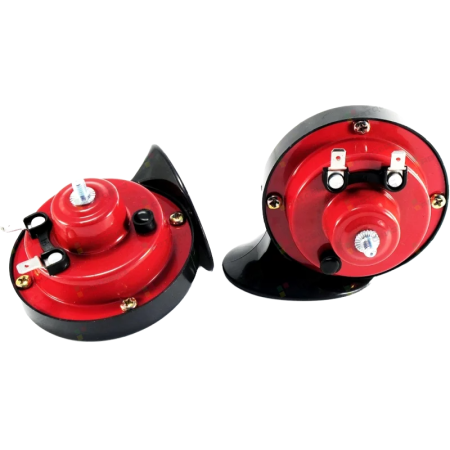 Сигнал автомобильный "Вымпел-CA-01" (2 тона, улитка, 118 Дб) компл.из 2-х шт.