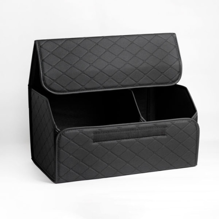 Органайзер в багажник складной большой (S582) черный