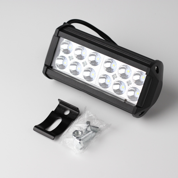 Фонарь диодный прямоугольный ходовой 36W 12-80V. (EL035) LUNARIS