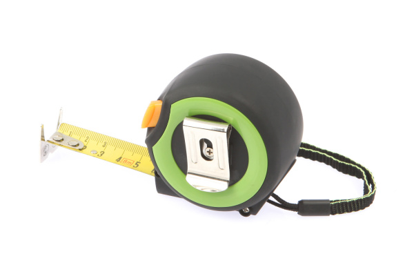 Рулетка в обрезиненном корпусе 