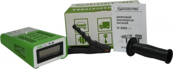 Нагрузочная вилка H-2005 (Анализатор стартерных и тяговых батарей)