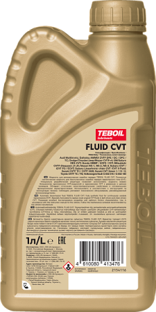 Масло трансмиссионное TEBOIL Fluid CVT 1л синтетическое