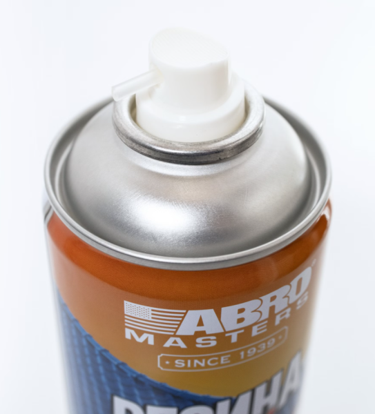 Герметик эластичный Резина-спрей 540мл (серая) LS-540-GRY-RE ABRO MASTERS