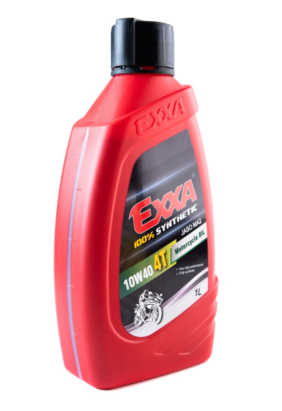 Масло моторное EXXA MOTO 4T 10W40  синтетическое, 1л. (Ю.Корея)