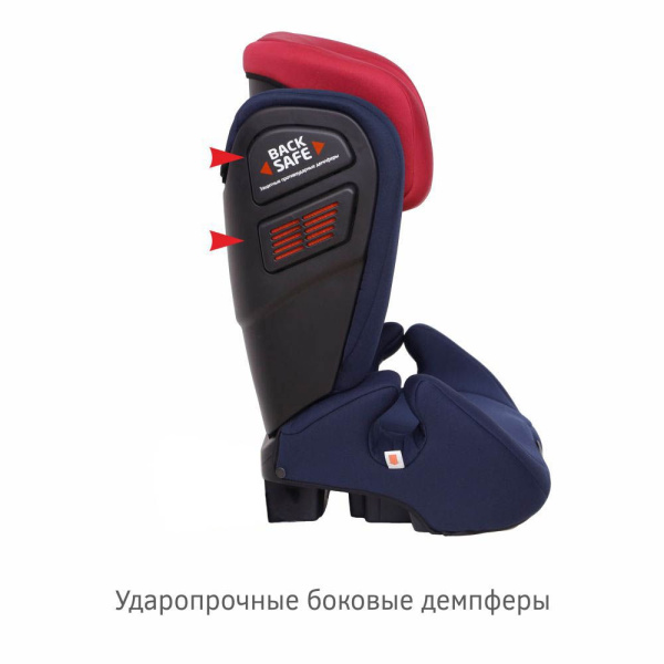 Удерживающее устройство для детей "SIGER ДЕЛЬТА" KRES3325 royal blue 3-12 лет, 15-36 кг, группа 2/3
