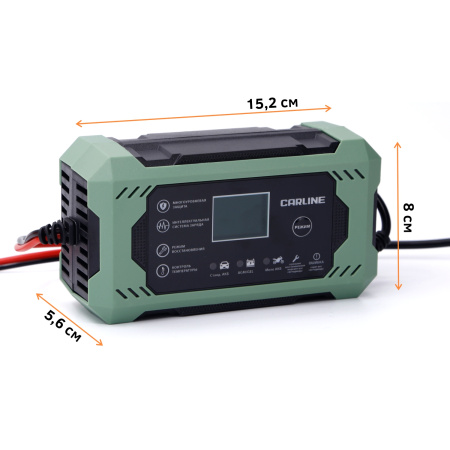 Зарядное устройство импульсное автоматическое для свинцово-кислотных аккумуляторов CA-5A CARLINE
