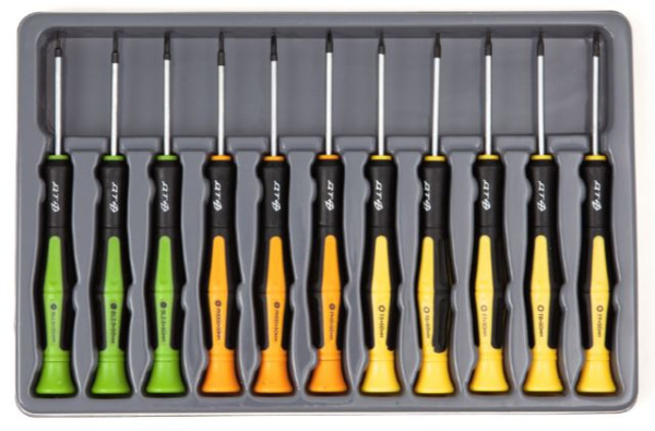 Набор отвёрток для точных работ (SL1.5, SL2, SL2.5