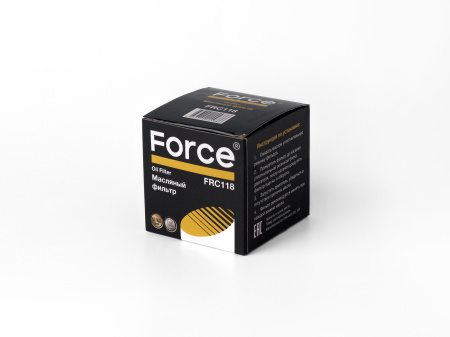 Фильтр масляный FORCE FRC118 (90915-10009) (аналог VIC C-118)