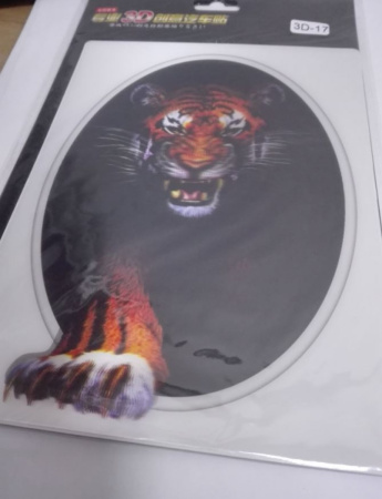 Наклейка декоративная 3D для авто Car stickers, 1шт