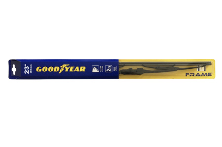Щетка стеклоочистителя Goodyear Frame GY000323 23"/58см всесезонная каркасная, 3 переходника