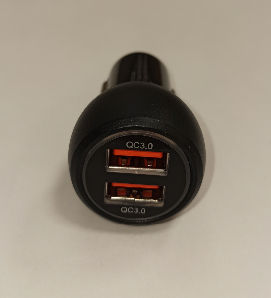 Адаптер в прикуриватель CARLINE CH-2QC 2xUSB 