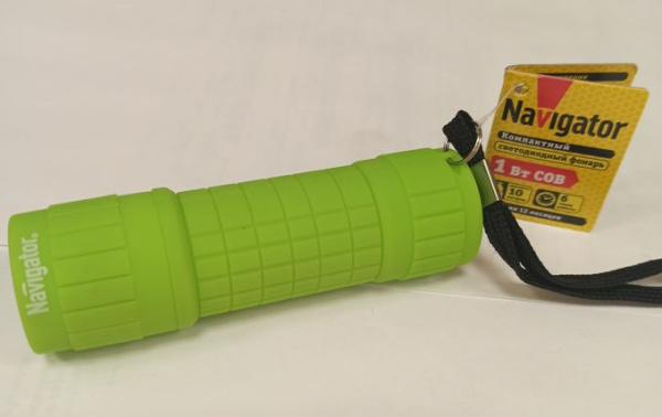 Фонарик светодиодный Navigator NPT-CP17-3AAA, компактный 61435