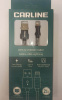 Кабель CAB02121 CARLINE USB-Lightning, тканевая оплетка 1м, 2.1 A