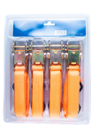 Стяжка груза BARBELL с храповым механизмом 680кг. 4,5м., 4шт. на блистере TB005