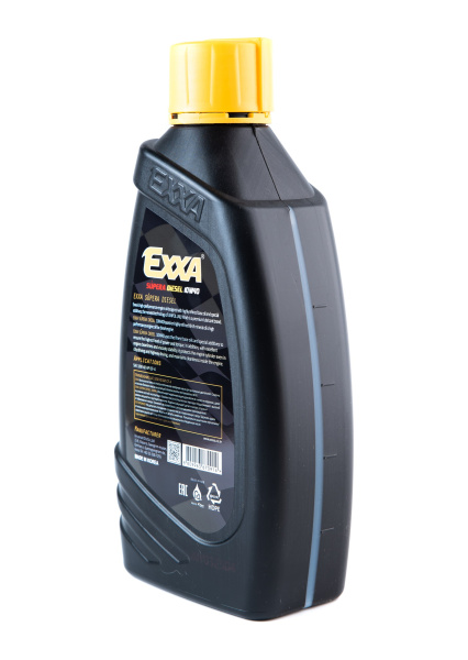 Масло моторное EXXA SUPERA Diesel 10w40 CF-4  п/синтетическое, 1л. (Ю.Корея)