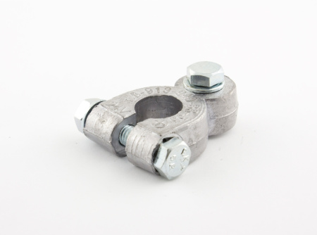 Клемма АКБ грузовая малая №1 25042 (комплект 2 шт., под болт) Россия