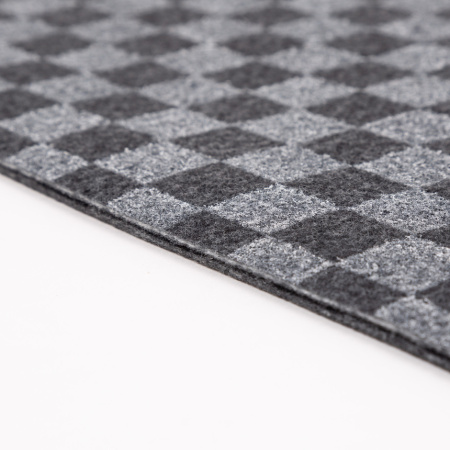 Коврик AUTOPROFI WET-3850 GY влаговпитывающий 38х50см (компл.из 2х шт)