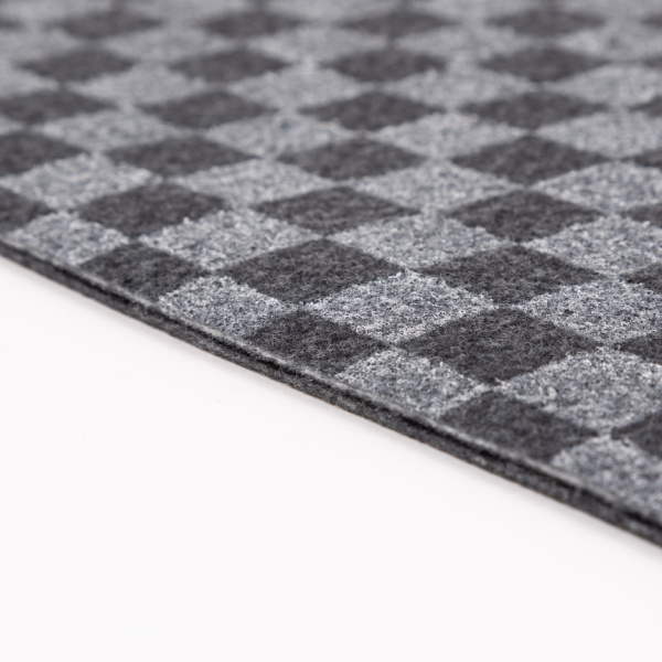 Коврик AUTOPROFI WET-3850 GY влаговпитывающий 38х50см (компл.из 2х шт)